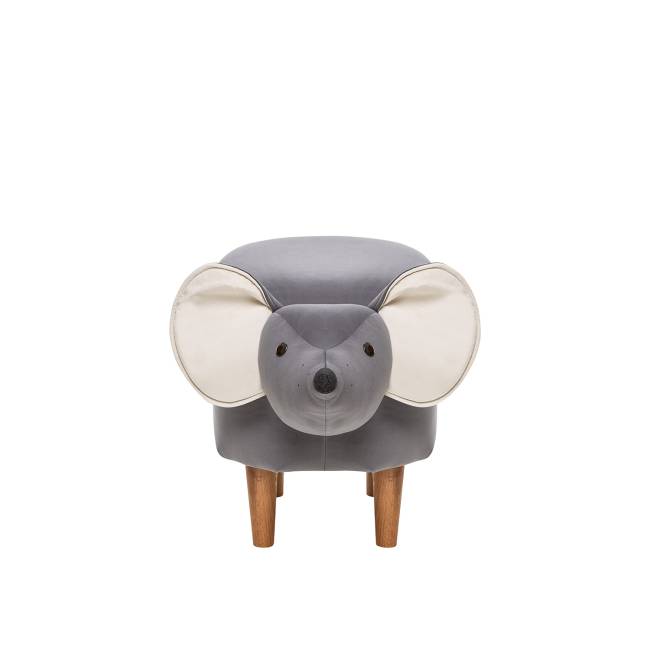 Пуф Leset Mouse COMBI V32 серый, компаньон V01 белый Бук Пуф Leset Mouse COMBI V32 серый, компаньон V01 белый Бук