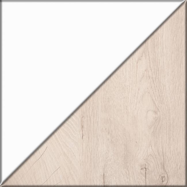 Двуспальная кровать Муссон с ортопедическим основанием цвет белый/дуб эндгрейн элегантный Двуспальная кровать Муссон с ортопедическим основанием цвет белый/дуб эндгрейн элегантный