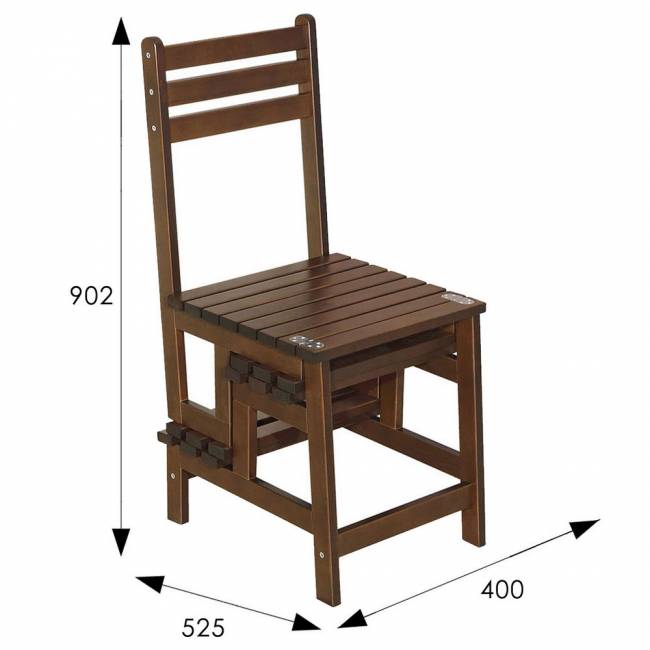 Стул-стремянка Массив орех Стул-стремянка Массив орех