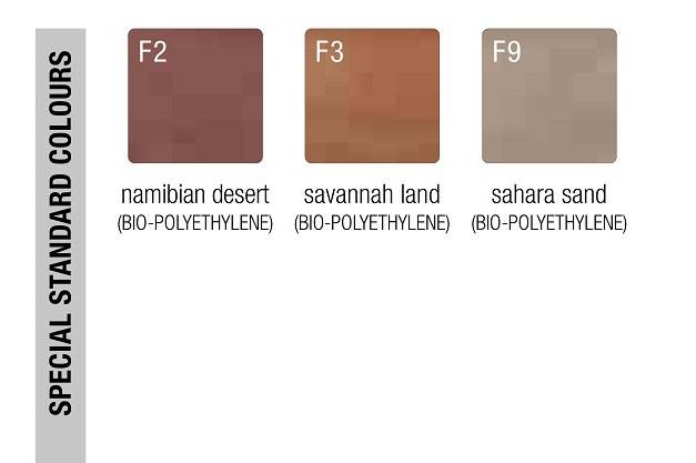 Диван из биопластика Big Kroko Special земля Саванны 1670х630х750 мм