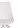 Стул TULIP IRON CHAIR (mod.EC-123) металл/пластик, 54,5*48*83,5см, white (белый) (Комплект из 4 шт.)