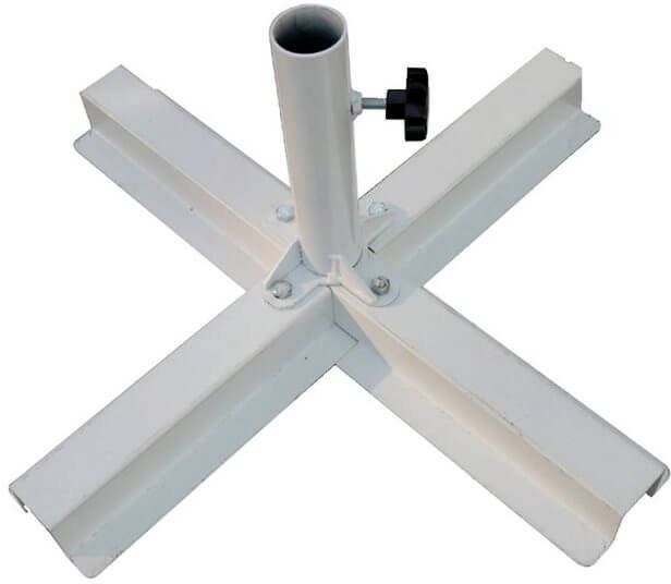 База утяжелительная крестовая Base белый 700х700 мм База утяжелительная крестовая Base белый 700х700 мм