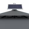 Зонт профессиональный 4х4 м Atlantic Solar антрацит, бежевый 4000х4000 мм