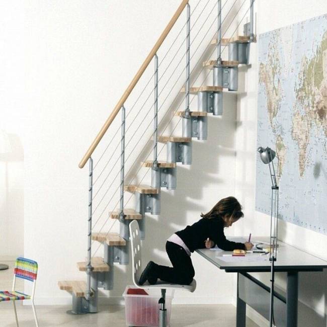 Модульная лестница Kya Г-образная Модульная лестница Kya Г-образная