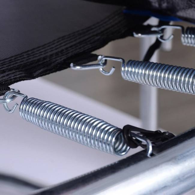 Батут "Atlas Sport", 312 см - 10ft BASIC (3 ноги) с внешней сеткой и лестницей GREEN Батут "Atlas Sport", 312 см - 10ft BASIC (3 ноги) с внешней сеткой и лестницей GREEN