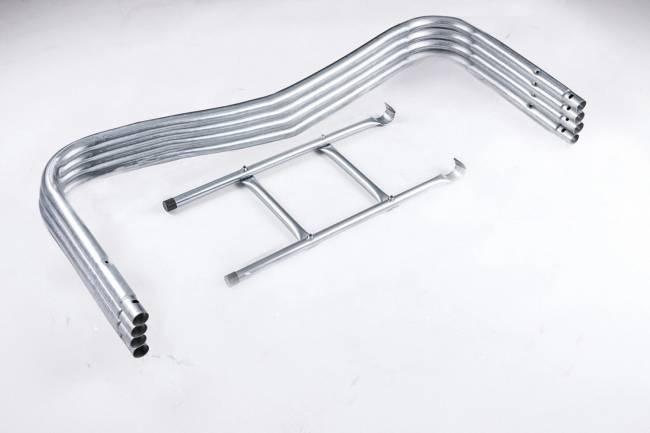 Батут "Atlas Sport", 312 см - 10ft BASIC (3 ноги) с внешней сеткой и лестницей GREEN Батут "Atlas Sport", 312 см - 10ft BASIC (3 ноги) с внешней сеткой и лестницей GREEN