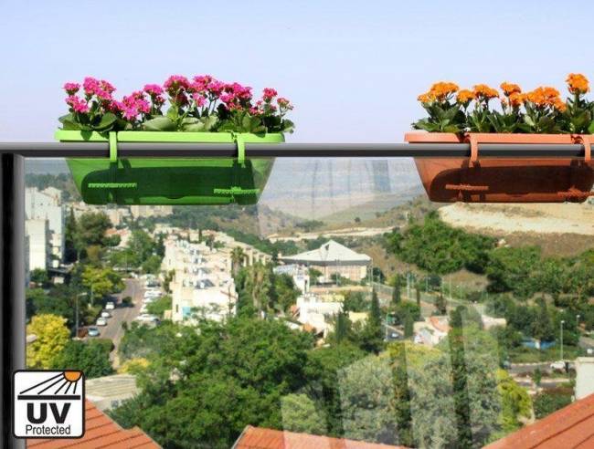 Горшок-цветочница EDEN коричневый