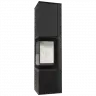 Печь Kratki PRO TORA/L 8 кВт Nero Assoluto