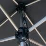 Зонт-парусник 2х2 м Vela Titanium титан, серо-коричневый 2000х2000 мм