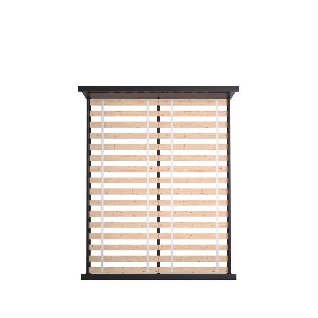 Комплект кровать Leset Мира 160х200 с основанием Чёрный