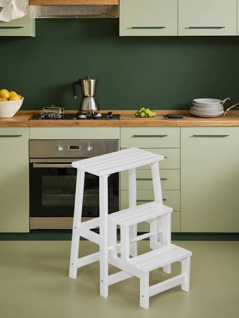 Табурет- стремянка снег Табурет- стремянка снег