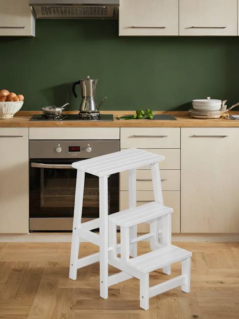 Табурет- стремянка снег Табурет- стремянка снег