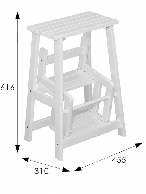Табурет- стремянка снег Табурет- стремянка снег