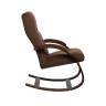 Кресло-качалка Leset Милано Орех текстура V23 молочный шоколад