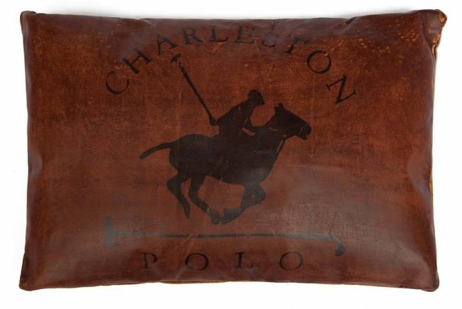 Подушка Secret De Maison POLO ( mod. M-1845 )  кожа буйвола, 60х5х40см, натуральный натуральный кожа буйвола