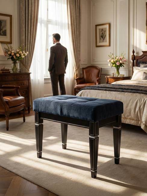 Банкетка Васко В 97Н венге/серебро