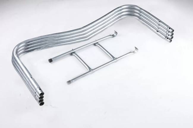 Батут "Atlas Sport 435 см (14ft)", с внутренней сеткой и лестницей BLUE Батут "Atlas Sport 435 см (14ft)", с внутренней сеткой и лестницей BLUE