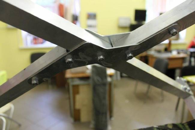 Кровать туристическая раскладушка Медведь 190 до 200 кг