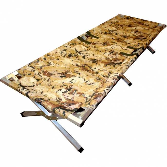 Кровать туристическая раскладушка Медведь 190 до 200 кг