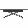 Стол универсальный трансформируемый АНДРЭ Loft ЛДСП интра/чёрный