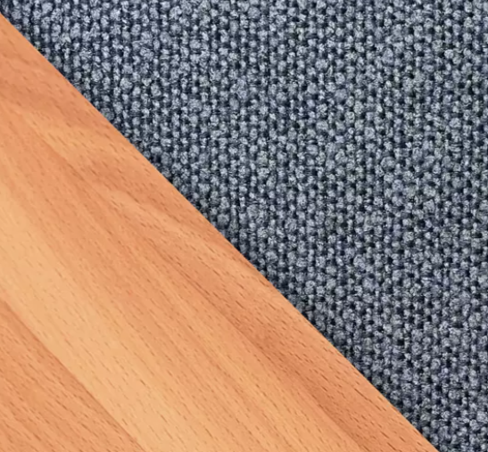 Стул Glory полубарный графит, опора бук светлый