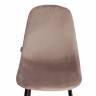Стул BREEZE (mod. JSC-58) / 1 шт. в упаковке Велюр/металл , 44 х 53 х 86 см, coffee (кофейный) HLR 9 / черный coffee (кофейный) HLR 9 / черный Велюр/металл