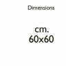 Столешница пластиковая квадратная для подстолья Dodo, Domino Folding лен 600х600 мм