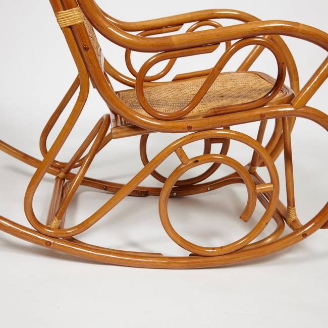 Кресло-качалка MILANO (разборная) / без подушки / ротанг top quality, 58x136x103 см, Cognac (коньяк) Cognac (коньяк) ротанг top quality Кресло-качалка MILANO (разборная) / без подушки / ротанг top quality, 58x136x103 см, Cognac (коньяк) Cognac (коньяк) ротанг top quality