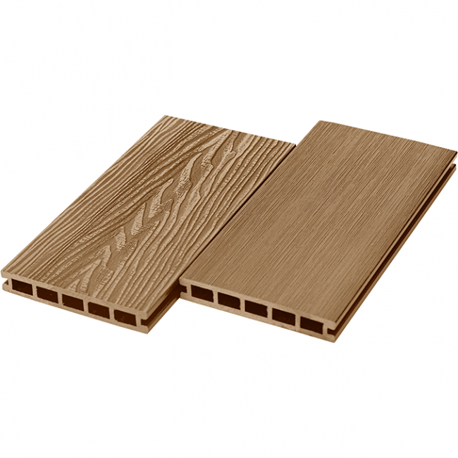Террасная доска из ДПК UnoDeck Vintage, 150х24х3000/4000 3000, Орех