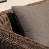 "Капучино Сингл" лаунж-зона из искусственного ротанга, цвет коричневый