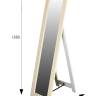 Зеркало напольное BeautyStyle 8 слоновая кость 138 см х 35 см