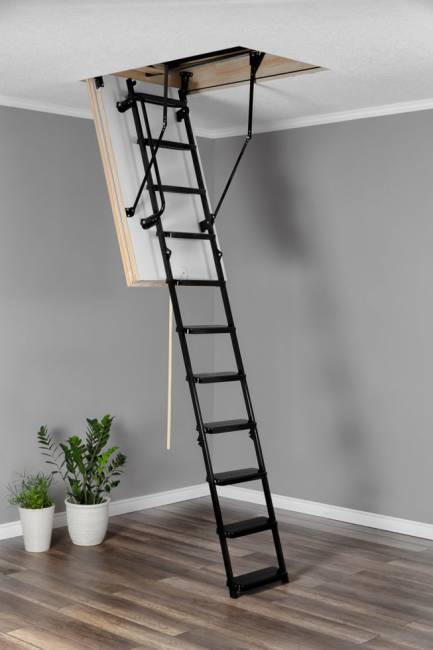 Чердачная складная лестница Metal T3 EXTRA