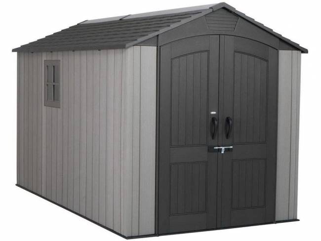 Пластиковый сарай WoodLook 7'х12 (60311)