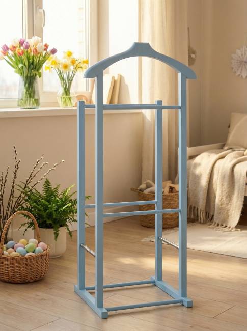 Вешалка костюмная детская В 28Н голубой