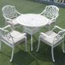 Белая мебель из литого алюминия Palermo 4 white
