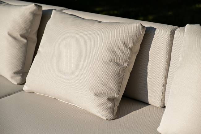 "Мальдивы" трансформирующаяся лаунж-зона из искусственного ротанга, цвет соломенный (К)