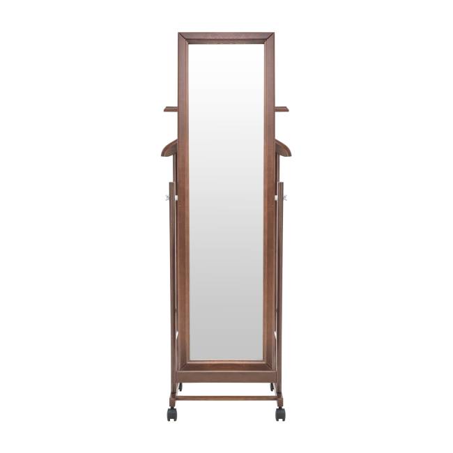 Вешалка с зеркалом Leset Сиэтл Орех