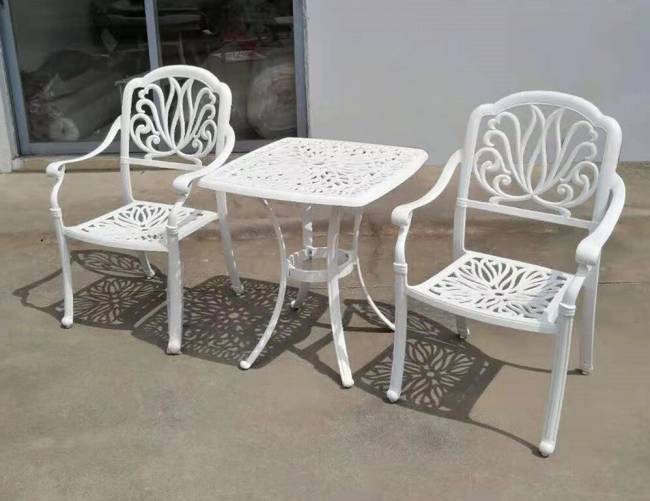 Мебель из литого алюминия Milan 2 white