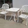 Мебель из литого алюминия Milan 2 white