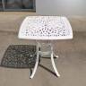 Мебель из литого алюминия Milan 2 white