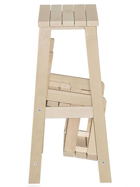 Табурет- стремянка лак