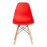 Стул CINDY (EAMES) (mod. 1801) / 1 шт. в упаковке дерево бук/металл/сиденье пластик, 45x51x82 см, Red (красный) красный