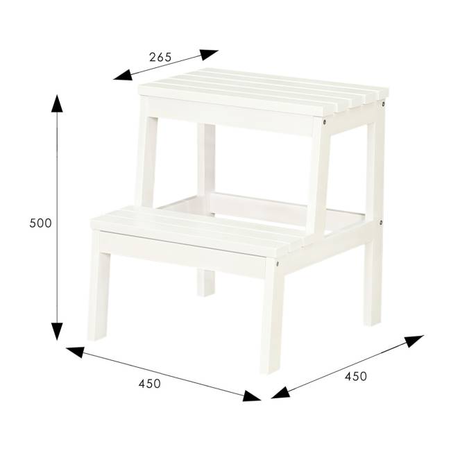 Лесенка-стремянка снег