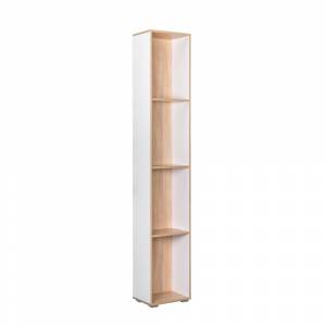 Стеллаж Куба модель 13.141 цвет дуб сонома/белый премиум