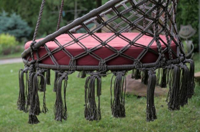 Кресло ARUBA с бежевой подушкой Кресло ARUBA с бежевой подушкой