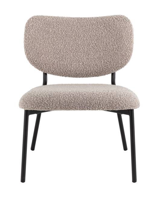 Кресло лаунж Jamie серый