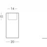Кашпо пластиковое Base Pot Standard 440х200х600 мм