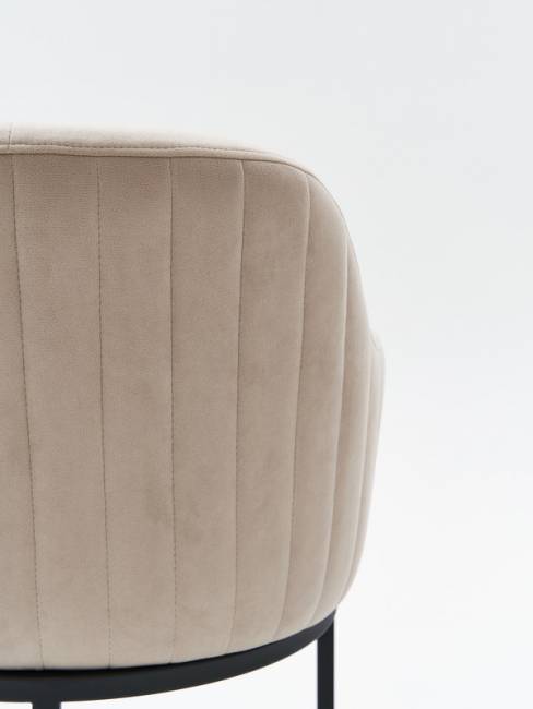 Стул Amely Beige / Black Стул Amely Beige / Black