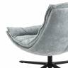 Кресло лаунж Lazy серый
