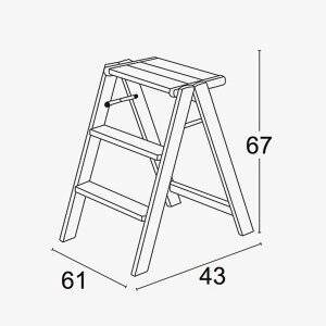 Стремянка-стул Osimo